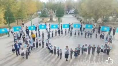 22.10.2024 күні 25 қазан-Республика күніне арналған &quot;Республикам мақтанышым&quot; атты челлендж ұйымдастырылып өткізілді.