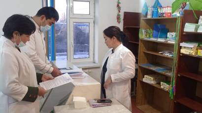 Тексеру барысында тиым салынған заттарды сатпау және тазалық жұмыстарын үнемі бақылауда ұстау түсіндірілді.