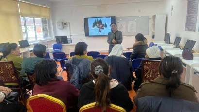 Барлық сыныптарда киберқауіпсіздік тақырыбында дәрістер мен тренингтер өткізілді.