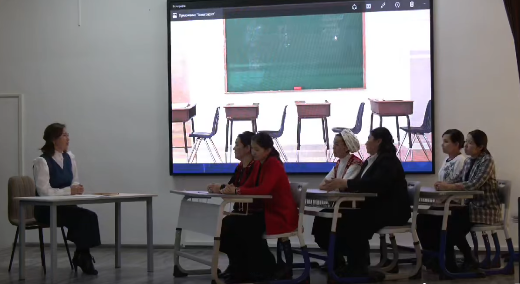 «Бұл заман білекке сенетін емес, білімге сенетін заман» тақырыбында көрініс қойылды.