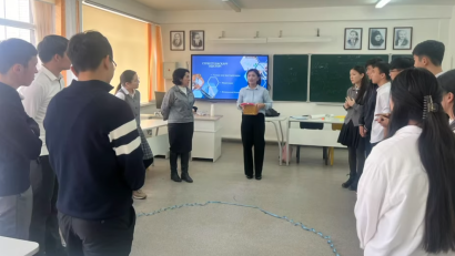 «Емтихан жағдайындағы оқушылардың психологиялық денсаулығы: стрессті төмендету және қолдау көрсету жолдары» тақырыбында психологиялық тренинг өтті.