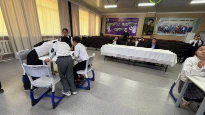 Сегодня мы провели увлекательное мероприятие на тему «Умники и умницы»!